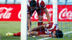 Diego Costa was brutally fouled in Atletico vs Getafe clash in the past